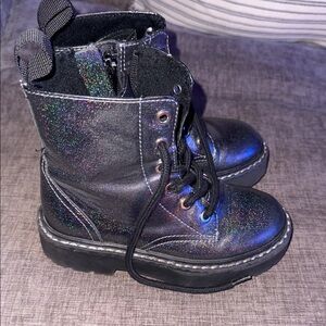 H&M Kids Glitter Black Boots